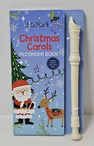 Christmas Carols Recorder Book *Brand New* Festive Fun Music Learn To Play - Picture 1 of 8