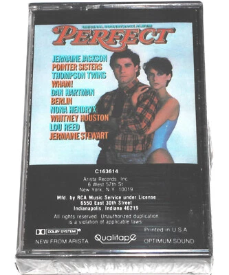 Perfect - Original Soundtrack Album (Cassette Tape 1985) NEW SEALED - Image 1 of 4