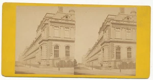 Paris France Stereoview 1860s * D’Amerval * Louvre SV - Picture 1 of 2