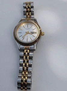 Citizen Preowned Two Tone Stainless/Gold Plated Quartz Watch - Picture 1 of 6