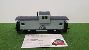WAGON TRAIN BACHMANN 36 FT WIDE VISION STEEL CABOOSE 1/87ème HO ATHEARN - Picture 1 of 3