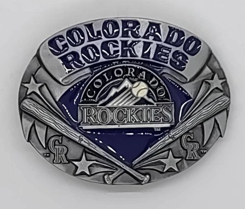 Colorado Rockies Belt Buckle Cover