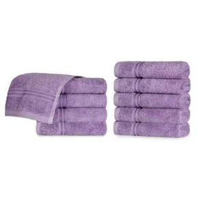 600 GSM Egyptian Cotton Face Towel Set 10 Soft & Absorbent Facecloths/Washcloths - Picture 1 of 102