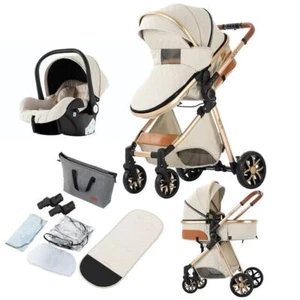 Luxus Kinderwagen 3-in-1: Nagelneu mit umfangreichem Zubehörpaket - Bild 1 von 16