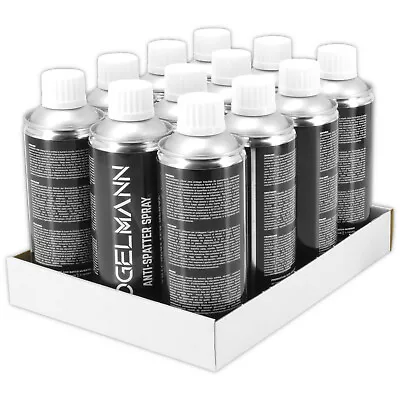 Vogelmann Anti-Spritzerspray 400ml Trennspray Schweißspray MIG MAG (12 Stück)