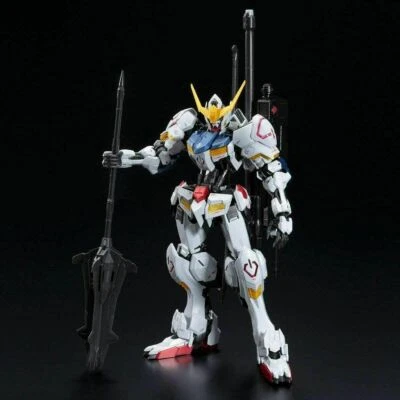 GUNDAM - 1/100 Barbatos Titanium Finish Master Grade Model Kit MG Bandai - Imagen 1 de 4