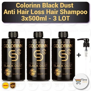 Colorinn Black Dust Haarshampoo 3×500ml - 3LOT - Bild 1 von 2