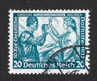 Germany 1933 # B55 Wagner Issue (Tristan und Isolde) - Used - Image 1 of 2