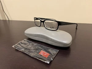 NEU Ray Ban Titan RB 5142 2034 schwarze BRILLE BRILLE RAHMEN 52-17-145 - Bild 1 von 12