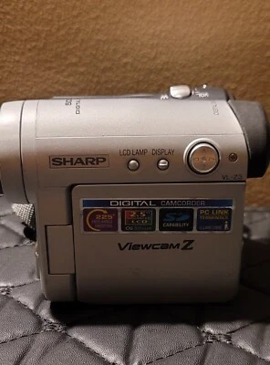 Sharp VVL-Z3U Mini DV Camcorder Untested For Parts .need A Charger To Test It. - Image 1 of 4