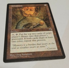 Grindstone - Tempest - MTG - Magic The Gathering - 1997 - Light Play