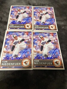 Tom Niedenfuer Autographed Orioles Postcard - Picture 1 of 1
