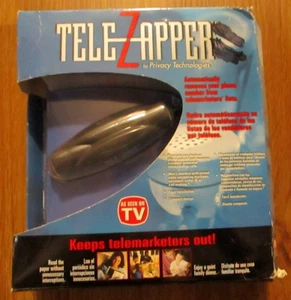 TeleZapper MTZ900 Telemarketers Phone Attachment Call Blocker - Zdjęcie 1 z 3