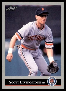 Scott Livingstone 1992 Leaf #127 - Imagen 1 de 2