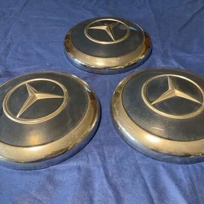 Tapacubos Mercedes Benz 190SL 220S Ponton Fintail Pagoda 9,5" años 60 plato para perros (3) Foto 1 de 4