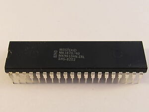 MK3870/40 Mostek 8Bit Single Chip CPU - DIP40 maskenprogrammiert (MK96104N-IRL) 