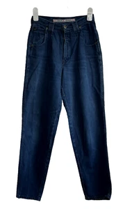 Zena Tapered Jean Women 8 31x29 Denim Cotton Hi-Rise Zip Fly RN21276 Free Ship - Picture 1 of 3