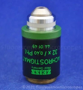 Acrostigmat Zeiss LD 32x/0,40, ∞/0,5-1,5 mm. Ph1. Objetivo de microscopio de fase - Imagen 1 de 1