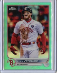 2022 Topps Chrome Aqua Refractors #33 Alex Verdugo serie #188/199 - Imagen 1 de 1