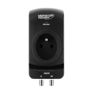 Parasurtenseur Monster Core Power 100 AV - 1 Prise - Black prise parafoudre - Picture 1 of 2