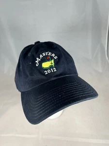 Offizielle 2012 Masters Golf Cap schwarz verstellbar - Bild 1 von 1