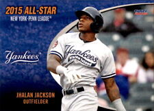 2015 New York-Penn League All-Stars #9 Jhalan Jackson Tampa Florida FL Card