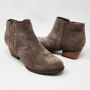 Blondo Damen-Booties 8,5 M Villa taupe wasserdicht Knöchel seitlicher Reißverschluss gefüttert bequem - Bild 1 von 12