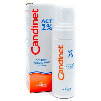 CANDINET ACT 2% SCHIUMA DETERGENTE ATTIVA 150 ml