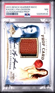 2013 Bench Warmer National NSCC Prop Auto Kassie Lyn Logsdon /10 PSA 7 NEAR MINT - Picture 1 of 3