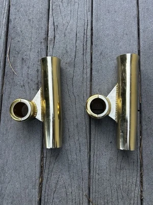 Heavy Duty rail Mount Rod Holders (pair) - Image 1 of 2