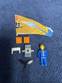 LEGO Jack Stone 4612 Super Glider 100% Complete Good Shape