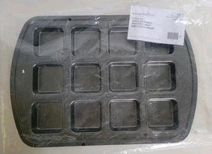 Pampered Chef Antihaft Brownie Pfanne (12 Brownies) #1544. Factory Sealed Neu in Verpackung - Bild 1 von 5