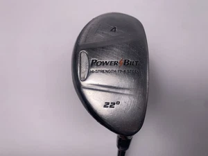 Powerbilt Hi-Strength 4 Wedge 22* Power Bilt 65g Wedge Graphite Mens RH - Picture 1 of 8