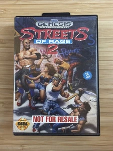 Streets of Rage 2 Sega Genesis OEM Artwork Only No Case No Game - Picture 1 of 5