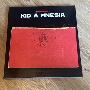 RADIOHEAD KID A MNESIA 3 LP SCARRY BOOK EDITION CREAM COLOR VINYL RECORD - Picture 1 of 5