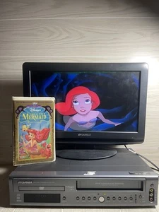 Lecteur DVD magnétoscope Sylvania DVC800C 4 têtes Hi-Fi 19 microns tête fonctionne - Photo 1/9