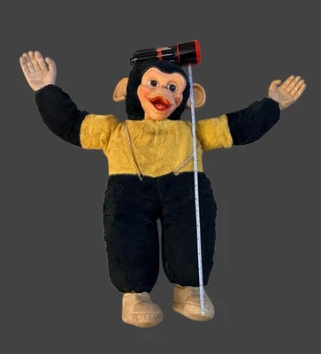 Vintage Mr. Bim Monkey Zippy Zip Rare 20" Rubber Face Chimpanzee Stuffed Doll - Image 1 of 4