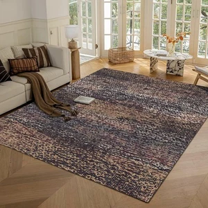 Washable Area Rug - 1/6 Thick - Stain & Water Resistant Non-Slip - Resistant ... - Picture 1 of 7