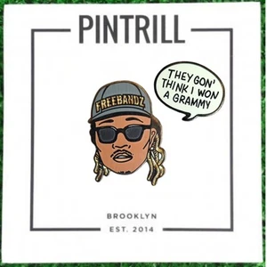 ⚡RARE⚡ PINTRILL x FUTURE FREEBANDZ RAPPER FUTURE PIN *BRAND NEW* 2017 LE - Picture 1 of 2