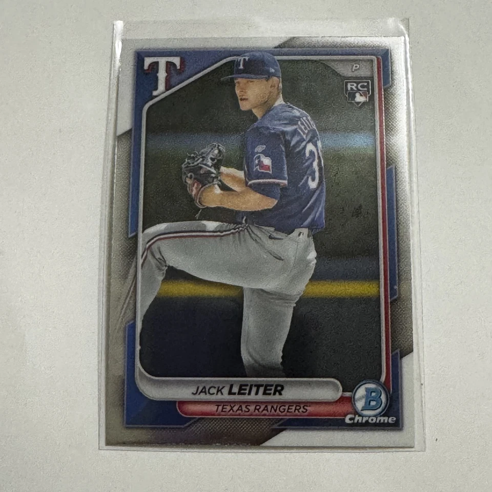 2024 Bowman Chrome #70 Jack Leiter - Image 1 of 1