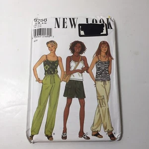 New Look 6758 Größe 6-16 Misses Hose Shorts Camisole Oberteil - Bild 1 von 3