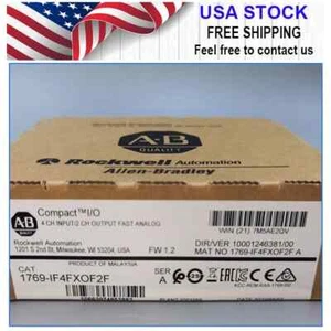 New Factory Sealed Allen-Bradley 1769-IF4FXOF2F Ser A CompactLogix I/O Module - Picture 1 of 5