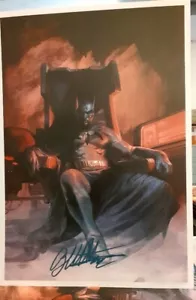 GABRIELE DELL'OTTO LITOGRAFIA BATMAN SIGNED - Bild 1 von 1