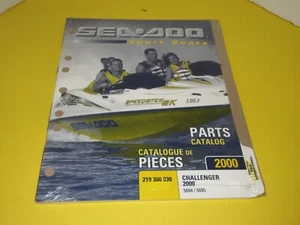 2000 NEW sealed Sea-doo Jet boat Challenger 2000 parts catalog #219300930 - Picture 1 of 2