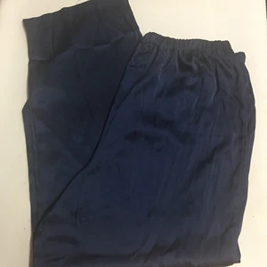 Jaclyn Smith Studio Intimates  Pajama Pants Size XL Navy Blue - Picture 1 of 4