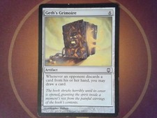 Geth's Grimoire #1 - Darksteel - Magic the Gathering mtg - Artifact