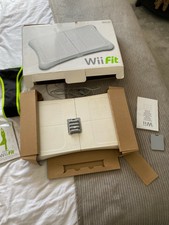 Wii Fit Balance Board With Rechargeable Battery Pack, Strap, Booklets and Boxed