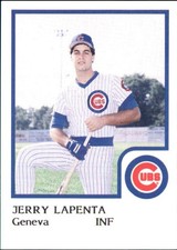 1986 Geneva Cubs ProCards #14 Jerry Lapenta
