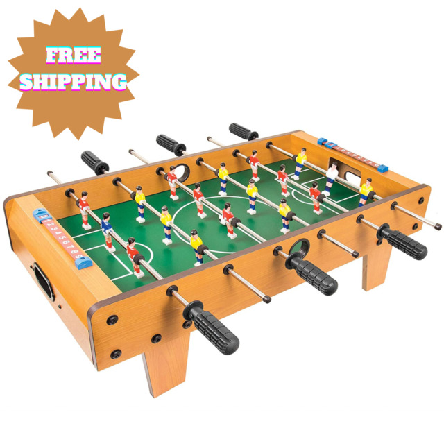 Mini Jogo Futebol De Mesa Portátil Brinquedo Infantil Adulto