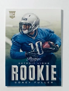 Corey Fuller Rookie Card 2013 Panini Prestige #221 Detroit Lions RC - Bild 1 von 2